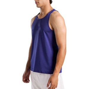 Bodybuilding Activewear Workout Tank Top Mesh Fabric Gym Training Wear Custom Color High Quality Breathable Vest <b>Singlet</b> - Product Image 5