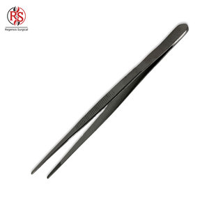 Pinzas de Presión Rectas de Acero Inoxidable de Calidad Premium para Tejidos, Instrumentos Quirúrgicos - Product Image 2