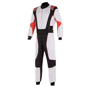Combinaison de course moto unisexe personnalisée de haute qualité % polyester coupe-vent une pièce manches longues vêtements de sport de course personnalisés - Product Image 2