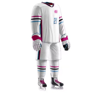 Uniforme de hockey sobre hielo para hombres de alta Calidad para Jóvenes Uniforme de Jersey de hockey sobre hielo de último diseño con logotipo personalizado hecho en Pakistán - Product Image 3