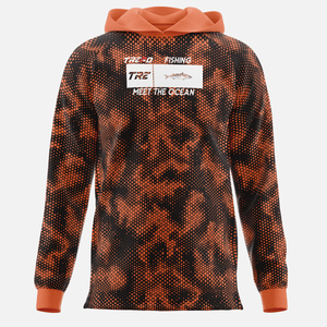 Sudadera con Capucha de Pesca con Estampado Digital Personalizado, Protección Solar UPF 50+, Ligera, de Bambú y Viscosa, Transpirable, OEM - Product Image 3