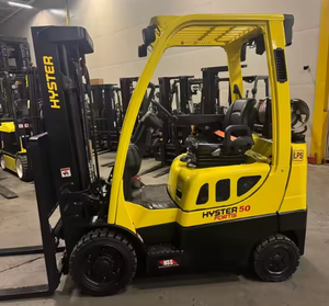 Montacargas de Combustión Interna a Gas LP HIYSTAR S50FT 2018, 5000 LB, Mástil de 3 Etapas de 84/189\", 1258 Horas, Desplazador Lateral Manual para - Product Image 1