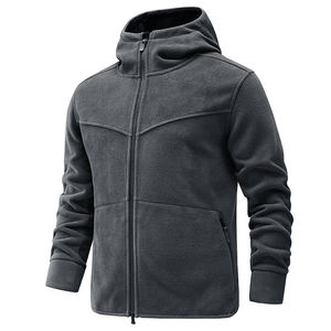 Chaqueta Polar Gruesa para Hombre con Cremallera, Cálida, Suave, Aislante, para Invierno, para Exteriores, Resistente al Frío, Duradera, Ecológica, Cortavientos y Protectora - Product Image 4