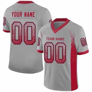 Diseño personalizado de alta calidad sublimado uniforme de fútbol transpirable jersey de fútbol para ropa de fútbol americano - Product Image 5