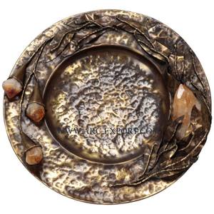 Mesa de diseño de corte de Metal, bandeja de Chocolate, mesa de fiesta de cumpleaños de boda, bandeja de fechas de Chocolate pulido dorado de Metal decorativo - Product Image 6