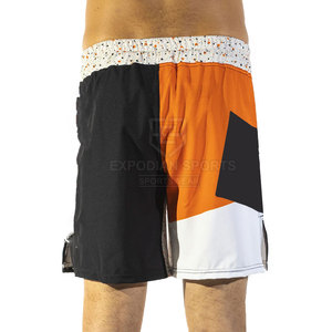 Nuevos Shorts Deportivos Transpirables para Hombre, Servicio OEM, Venta al Por Mayor, Hechos a Medida, Secado Rápido, Cintura Elástica, 100% Poliéster, Color Sólido - Product Image 2