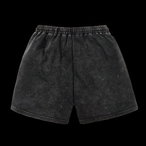 Pantalones cortos informales de algodón lavado para hombre a precio de fábrica OEM con cordón cómodo verano Loungewear camisas para hombre - Product Image 2