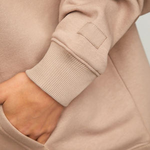 Sweat-shirt à capuche décontracté pour femme, haut court et surdimensionné - Product Image 6