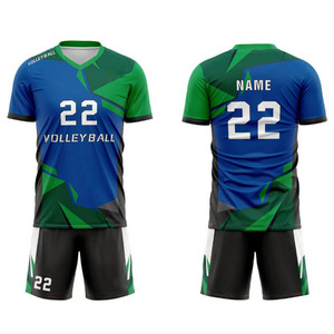 Tissu polyester spandex pour impression par sublimation d'uniformes de volley-ball, séchage rapide, ajustement confortable, parfait pour les sports en intérieur et en extérieur - Product Image 1