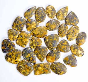Super One Cabochon de jaspe océanique naturel Quartz en vrac Pierres précieuses Vente en gros Jaspe océanique Mélange de formes et de tailles pour la fabrication de bijoux - Product Image 2