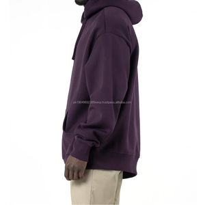 เสื้อฮู้ดดี้ผ้าคอตตอนผสมสั่งตัดไซส์ใหญ่พิเศษสำหรับผู้ชาย เสื้อฮู้ดดี้สตรีทแวร์คุณภาพสูง เนื้อผ้าหนา ราคาถูก - Product Image 5