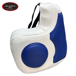 ABDULLAH MARTIAL ARTS-Protector de pecho con logotipo personalizado, resistente al desgaste, almohadilla para el vientre de boxeo más gruesa, tarifa al por mayor - Product Image 3