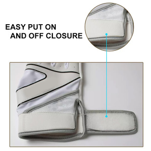 Gants de Baseball Super Grip de qualité supérieure, en cuir véritable, paume, gants de Softball pour adultes et jeunes - Product Image 5