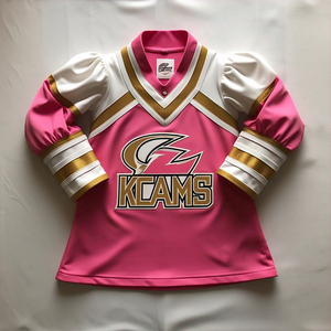 ชุดเดรสเชียร์ลีดเดอร์ของคริกเก็ตเสื้อเจอร์ซีย์เชียร์ลีดเดอร์เสื้อกีฬาเสื้อเจอร์ซี่เชียร์ลีดเดอร์ - Product Image 3