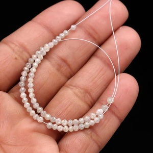 Pulsera de Cuentas de Diamantes Blancos Lustre LD con Certificado de Terceros, Regalo para el Día de San Valentín - Product Image 5