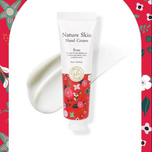 Crème pour les mains FOODAHOLIC NATURE SKIN ROSE, hydratante à l'huile de macadamia, produit coréen - Product Image 1