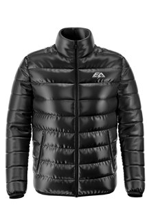 Veste matelassée bicolore personnalisée pour hommes, vêtements de sport décontractés et chauds pour l'hiver, support rembourré à bulles du fabricant - Product Image 4