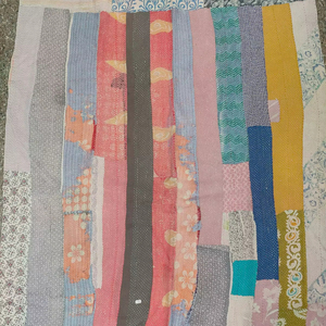 100% Cotton Reversible Handmade Kantha Hand Stitched Sustainable Kantha Traditional Vintage Handcrafted Artisanal Kantha - Product Image 1