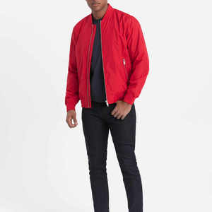 Chaqueta bomber ligera para hombre de último estilo, nueva moda, servicio OEM, ropa para exteriores, chaquetas bomber de invierno - Product Image 3