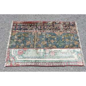 Vintage Beige 9x12 turc laine tapis grande surface Patchwork motif salon tapis Latex support pour couloir décorations - Product Image 3