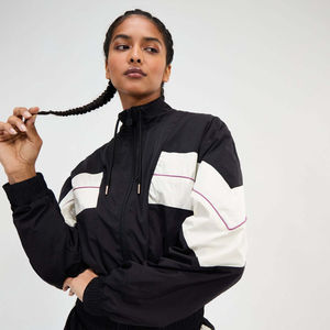 Meilleure vente Ensemble de survêtement noir Cox 2 pièces personnalisé pour femmes Sweat à capuche respirant et pantalon de survêtement Ensemble de jogging pour femmes - Product Image 2