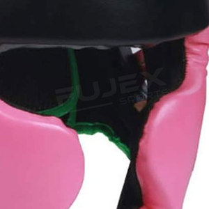 Protector de Cabeza Redondo Ovalado de Cuero Duradero FUJEX SPORTS 2023 para Entrenamiento de Kick Boxing y MMA, Talla y Color Personalizables para Jóvenes - Product Image 6