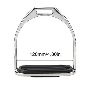 Western Stirrups Aluminum English <b>Saddle</b> Stirrups Aluminum Pads Overshoe Relief Knee Ankle Stress Pain, for Seasonal Lightweight - Product Image 1