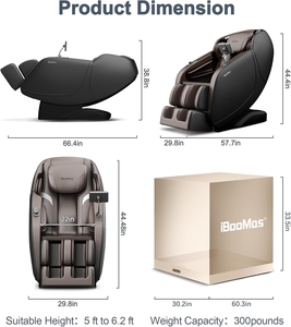 Sillón de Masaje, Espacio para el Hogar, Tipo Cápsula, Masaje Corporal Completo, Multifuncional, Inteligente, con Riel Guía SL, Totalmente Automático, Sofá de Masaje para el Cuidado Corporal - Product Image 3