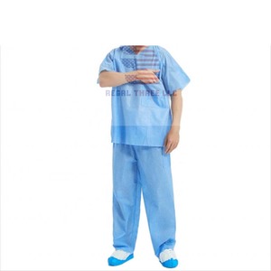 Combinaison de travail d'hôpital unisexe en coton 100% personnalisée, respirante, confortable, de qualité supérieure - Product Image 3