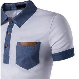 2025 dernière arrivée vêtements de mode hommes polos coton tissu hommes polos nouveau Style en gros hommes Polo t-shirts pour adulte - Product Image 4