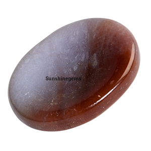 Piedra de preocupación de jaspe de lujo al por mayor, piedra ovalada de cristal, piedras preciosas de pulgar, terapia de cristal Natural, masaje Reiki, piedras de preocupación de Chakra - Product Image 1