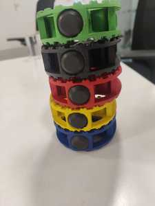 แป้นเหยียบจักรยานแบบเธรดฝรั่งเศสสำหรับจักรยานเสือหมอบจักรยานเด็ก BMX Cruisers บันไดพลาสติกสำหรับการใช้งานที่หลากหลาย - Product Image 3