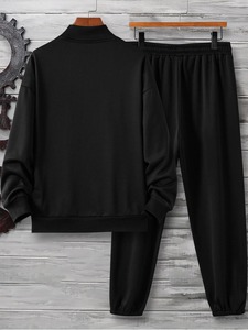 Ensembles de survêtements de jogging d'hiver en molleton de coton personnalisable pour hommes Survêtement de jogging pour hommes de la meilleure qualité - Product Image 3