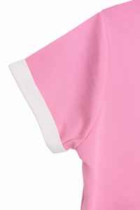 Ladies 100% Cotton Terry Fabric Long T-Shirt with Butterfly Print Knitted Tops for All Seasons-FOB Wholesale From Bangladesh - Product Image 3