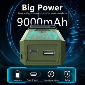 Bestseller Repellente per Zanzare 3-in-1 da Esterno e Power Bank con Batteria Ricaricabile Impermeabile IP67 9000mAh e Torcia - Product Image 3