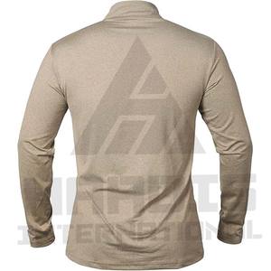 Camiseta de Manga Larga Ajustada con Cuello Redondo, Nuevo Estilo, Diseño Moderno, Panel de Color en Contraste para Hombre - Product Image 5
