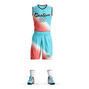Uniforme de baloncesto de etiqueta privada en precio al por mayor uniforme de baloncesto liso de tela transpirable sin mangas personalizado servicio OEM - Product Image 2