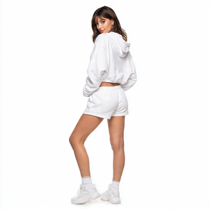 Pantalones cortos de lana de Invierno para mujer, pantalones cortos para correr, pantalones cortos para correr, ropa de entrenamiento para mujer, pantalones cortos para hacer ejercicio - Product Image 3