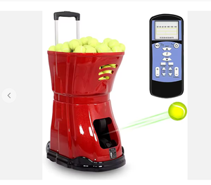 PROVEEDOR VERIFICADO ORIGINAL de Máquina Lanzapelotas de Tenis con Control Remoto - Máquina Lanzapelotas de Tenis Ligera - Product Image 1