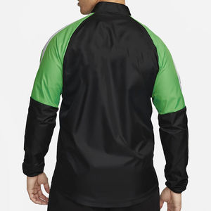 Veste coupe-vent en nylon enduit 100 % personnalisée pour hommes, motif toile, haute qualité, respirante, style urbain, hiver, prix bas, vente en gros - Product Image 2