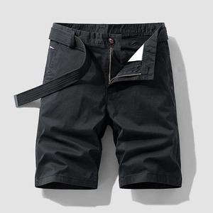 Short de course double couche pour hommes Poches zippées Vêtements d'entraînement de fitness longue durée Motif solide Été adapté Mid 6XL - Product Image 3