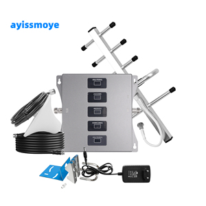 <span class=keywords><strong>Amplificateur</strong></span> de <span class=keywords><strong>signal</strong></span> 5 bandes haute puissance argenté, prolongateur de réseau 4G/3G pour répéteurs <span class=keywords><strong>GSM</strong></span> mobiles – Produit pour hôtels, supermarchés (OEM/ODM) - Product Image 1