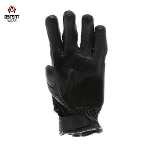 Meilleurs gants de moto en cuir de vachette d'été coupe-vent Protection sportive Service ODM Impression de logo personnalisé Marque privée Personnalisé Pas cher - Product Image 3
