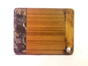 Tabla de Cortar de Madera Moderna, Tabla Artesanal Bellamente Detallada, Perfecta para la Mesa de la Cocina y Restaurantes, de la India - Product Image 5