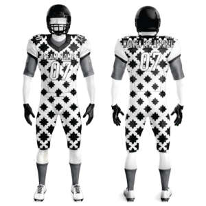 ชุดยูนิฟอร์มอเมริกันฟุตบอลฤดูร้อนไซส์ใหญ่ ระบายอากาศ แห้งเร็ว ดีไซน์ 24-25  พร้อมโลโก้สั่งทำ ผ้าสแปนเด็กซ์ แขนสั้น ไซส์สั่งทำได้ - Product Image 2