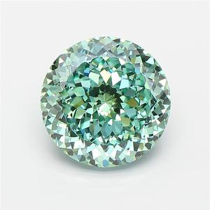 DIAMANTE PORTUGUÉS CULTIVADO EN LABORATORIO DE 2.00 CATAVOS, COLOR VERDE VIVIDO ELEGANTE, CLARIDAD Y PURIDAD VS1, CERTIFICADO IGI PARA LA FABRICACIÓN DE JOYERÍA - Product Image 3