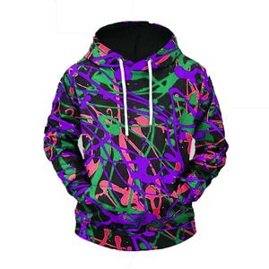 เสื้อฮู้ดฤดูใบไม้ผลิไซส์พิเศษสำหรับทุกเพศเสื้อสเวตเตอร์ถักลายปักโลโก้ด้านหน้ามีซิปกันหด - Product Image 4