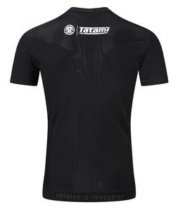 Rash Guard à impression numérique à séchage rapide pour adultes hommes demi-manche Rush Guard Stretch Fitness - Product Image 2