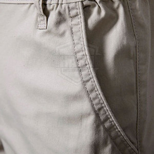 Pantalones Cortos de Mezclilla Elásticos de Moda para Hombre, Estilo Casual, Tipo Cargo, Colores Sólidos Personalizables con Logotipo, para Trabajo al Aire Libre - Product Image 4