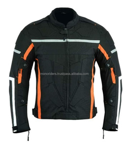 Blouson de moto en velours côtelé noir coupe-vent à séchage rapide pour homme, col boutonné, grande taille, collection automne 2024, style course automobile - Product Image 5